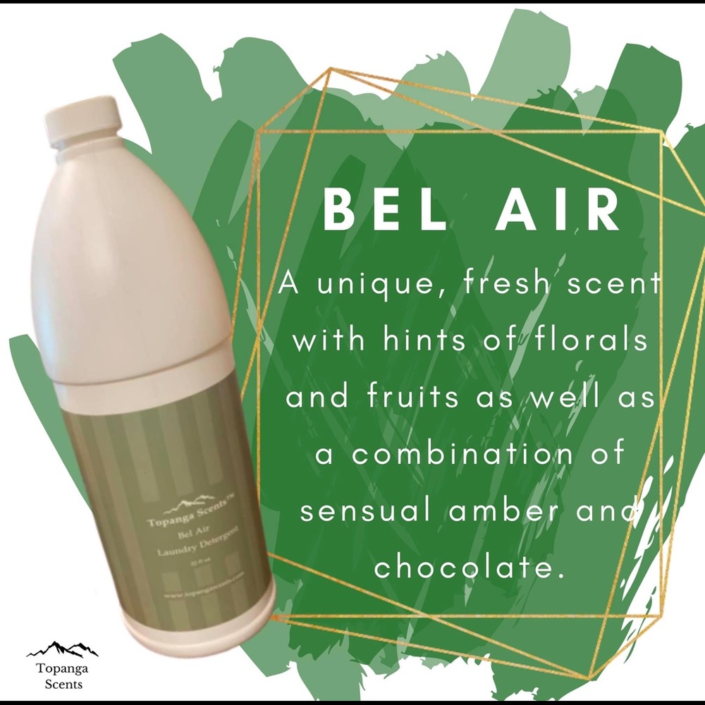 Topanga Scents Bel Air detergent 32oz